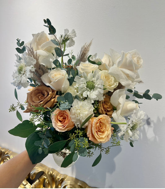 Terracotta Bridal Bouquet