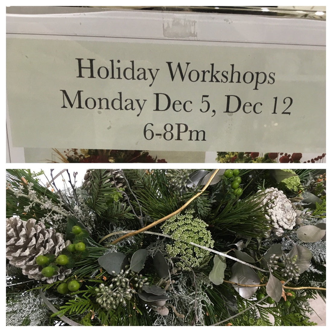 holiday workshop