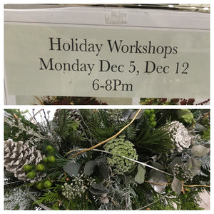 Holiday Workshops!