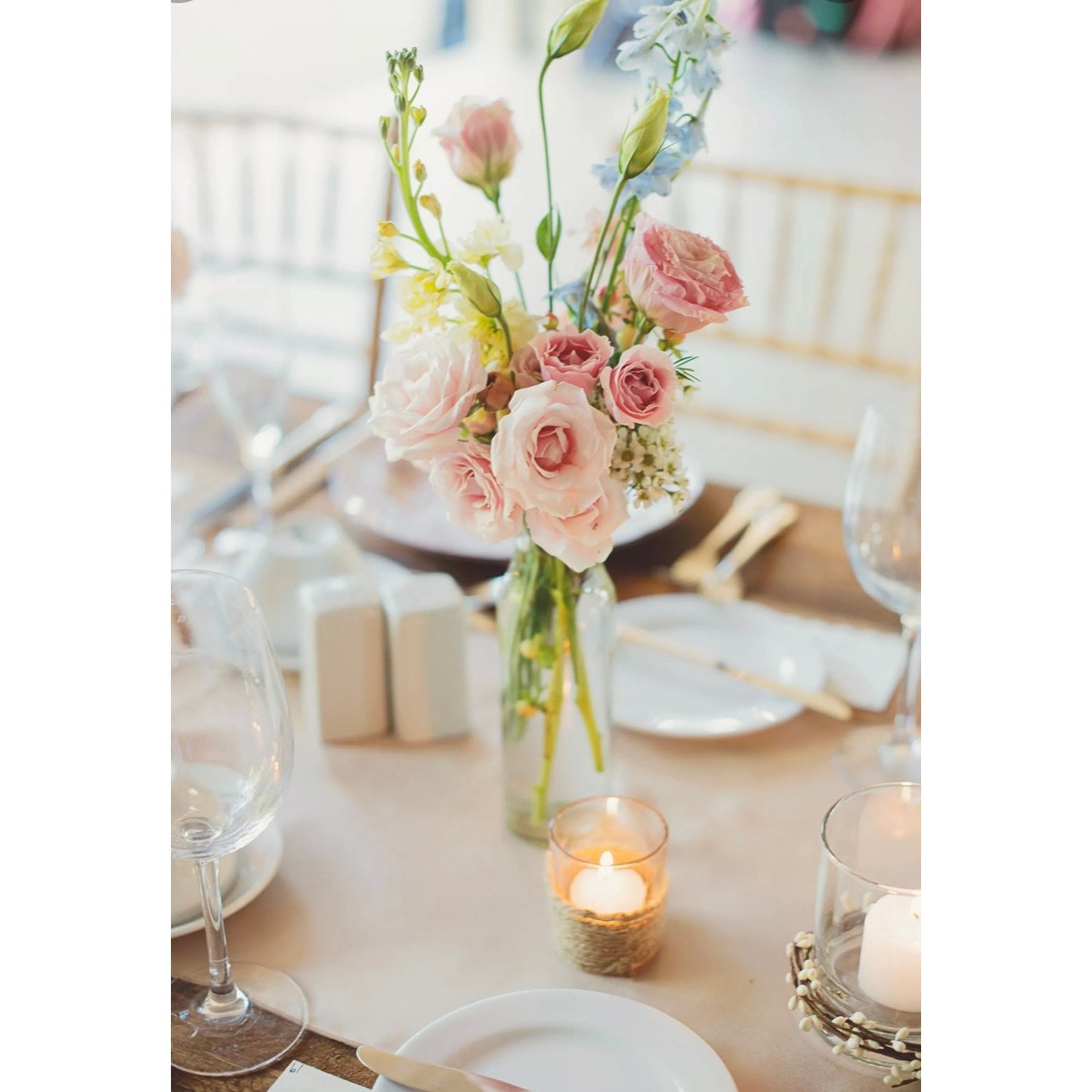 Pink Love Vase Arrangement