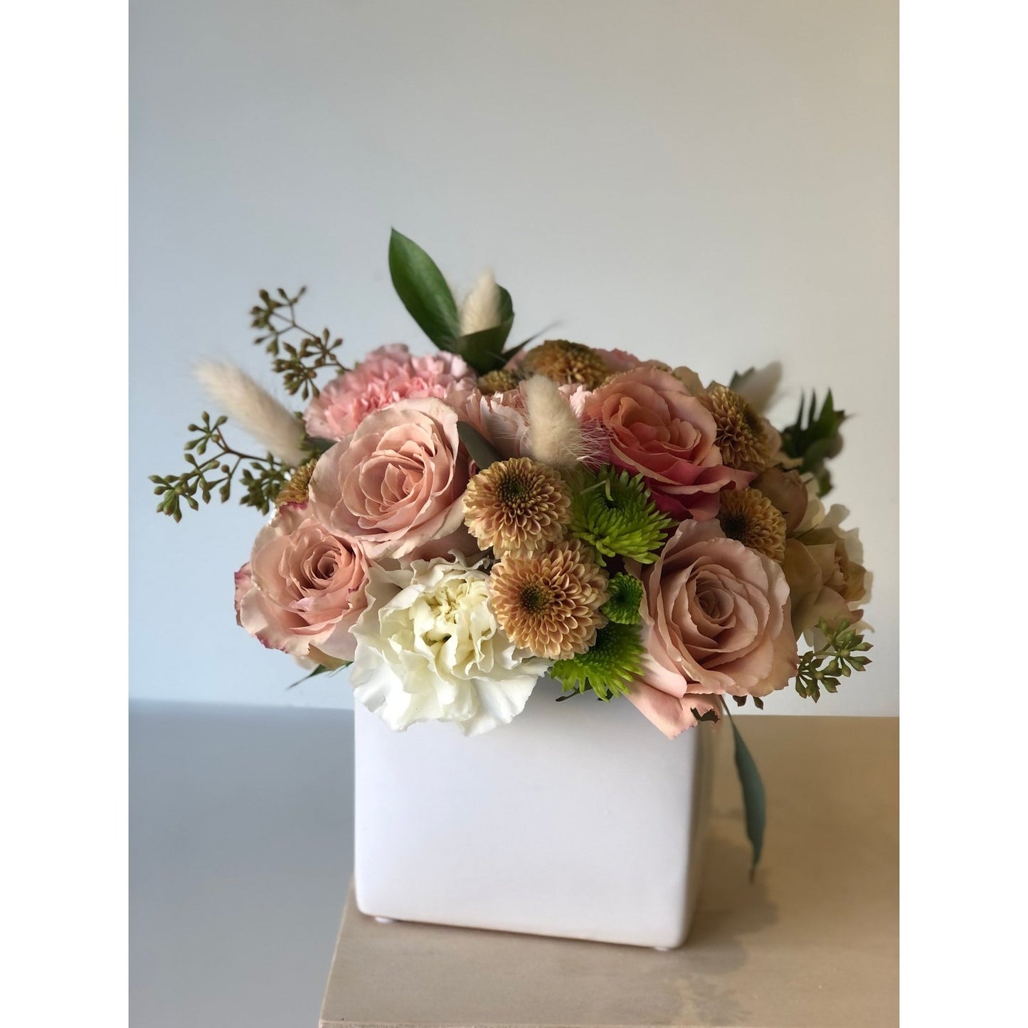 blush rose light pink flowers