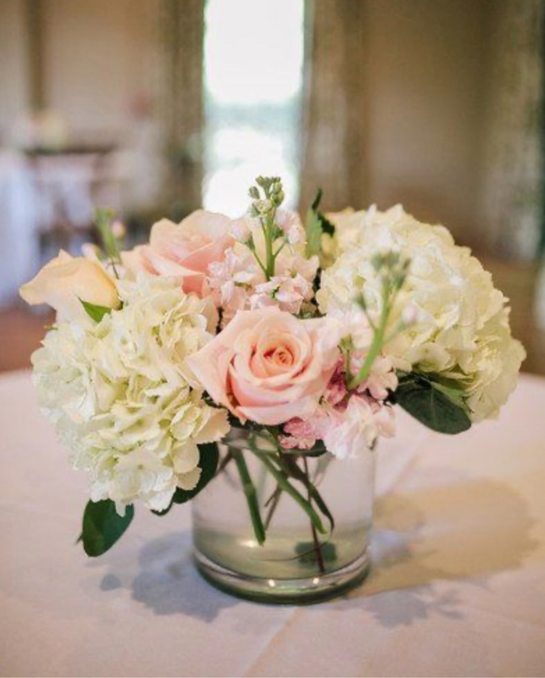 Blushing Love Centerpiece
