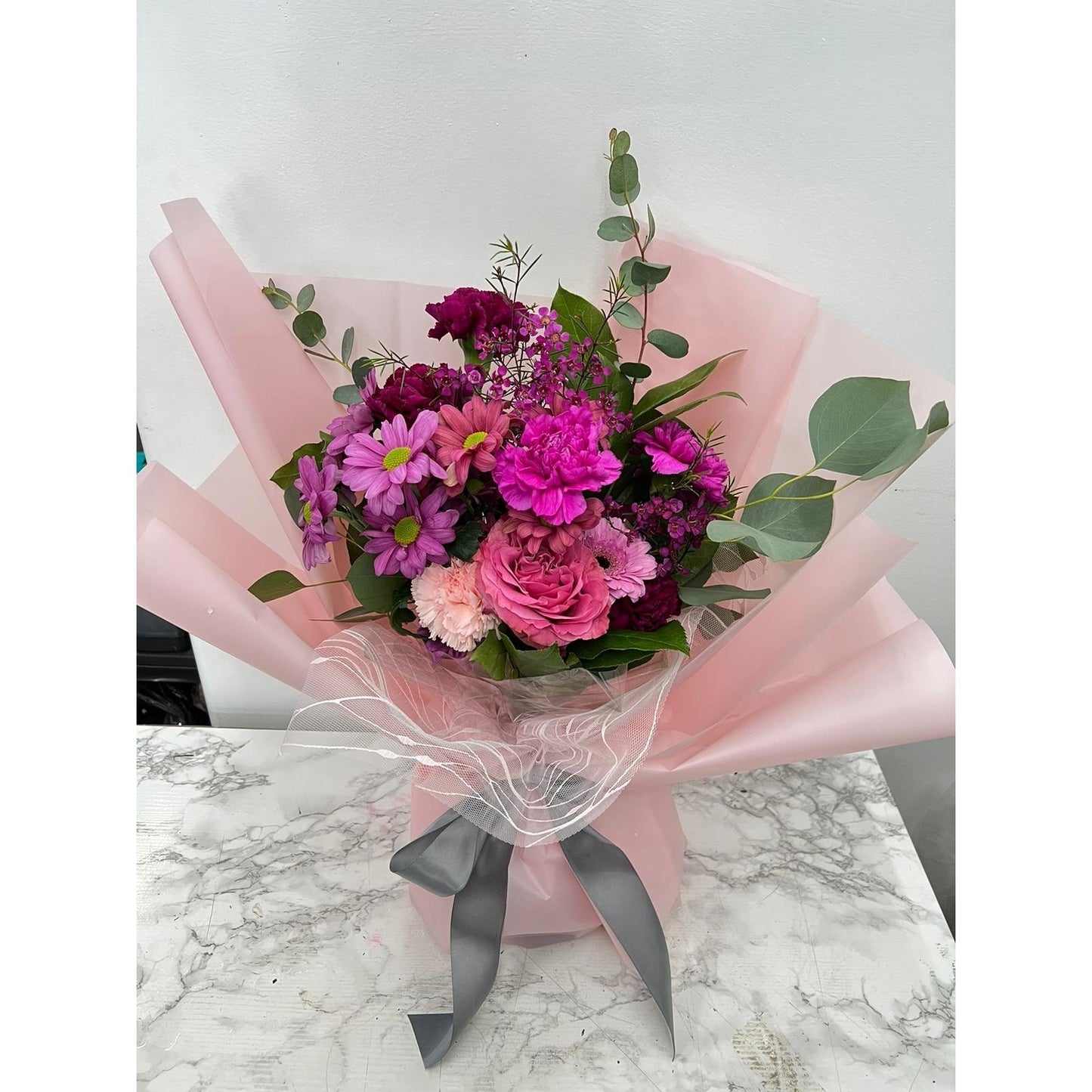Pink Meets Purple Bouquet