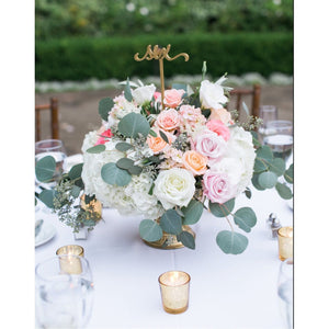 Blooms and Greens Centerpiece