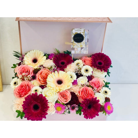 large flower box