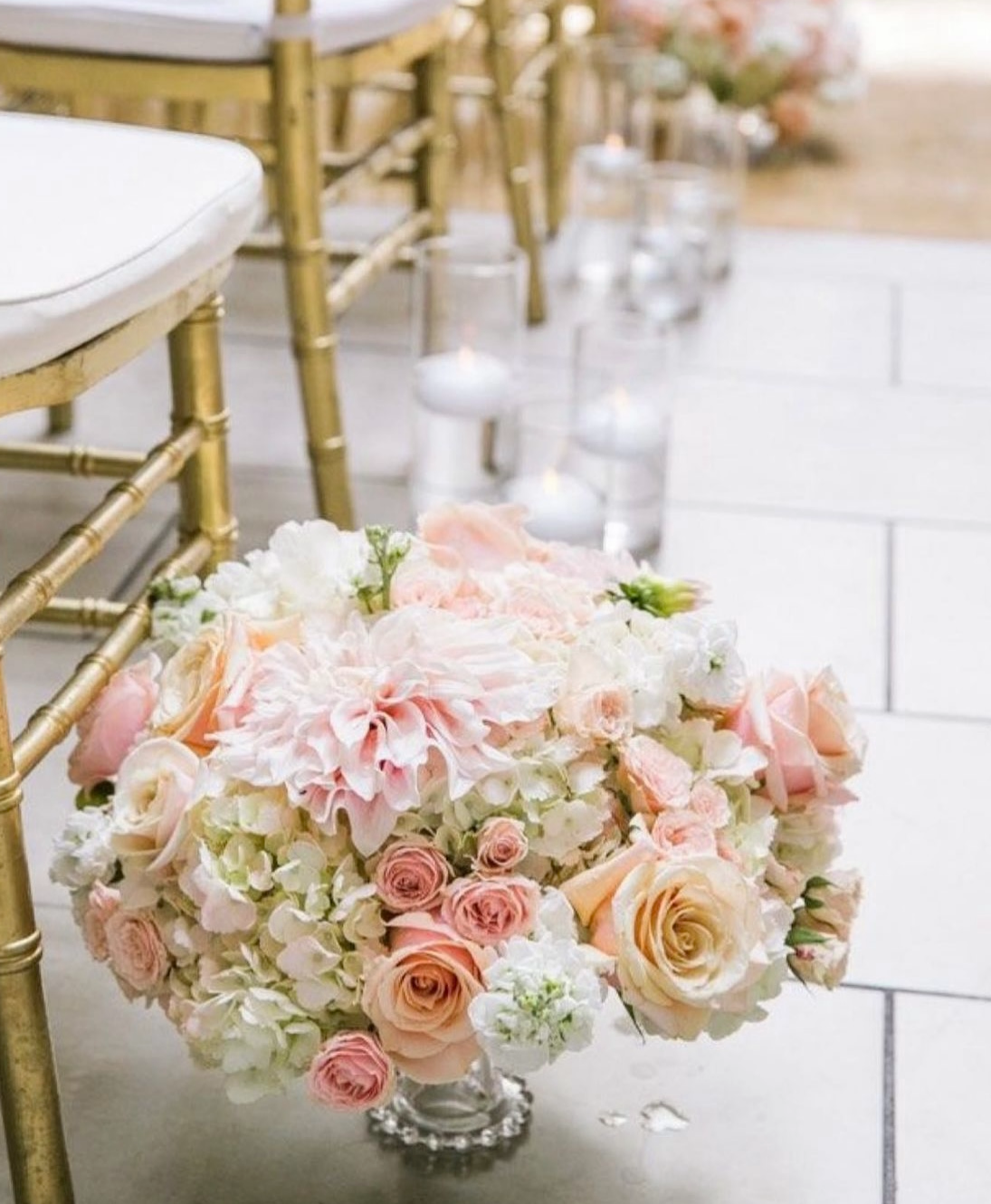 Rounder than Round Centerpiece
