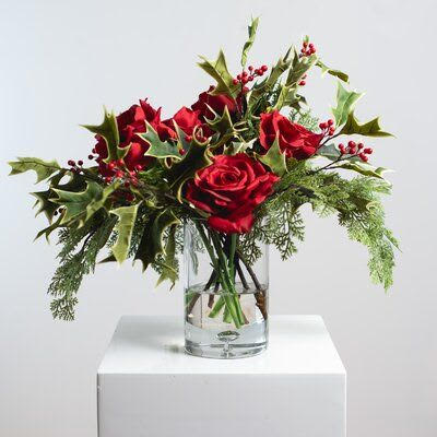 Red Blooms Arrangement